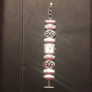 Brighton Silver Watch